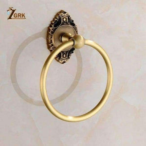 Planet Gates 9604 ZGRK Bathroom Accessories Towel Bar Paper Holder Double Toothbrush Holder Bath towel back Towel ring Bathroom Sets