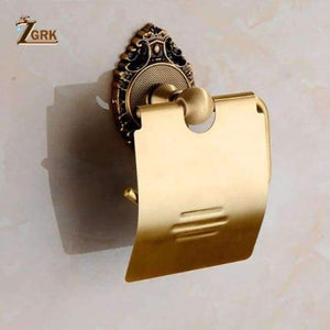 Planet Gates 9605 ZGRK Bathroom Accessories Towel Bar Paper Holder Double Toothbrush Holder Bath towel back Towel ring Bathroom Sets