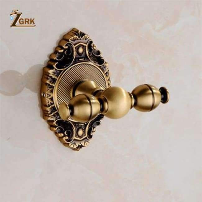 Planet Gates ZGRK Bathroom Accessories Towel Bar Paper Holder Double Toothbrush Holder Bath towel back Towel ring Bathroom Sets