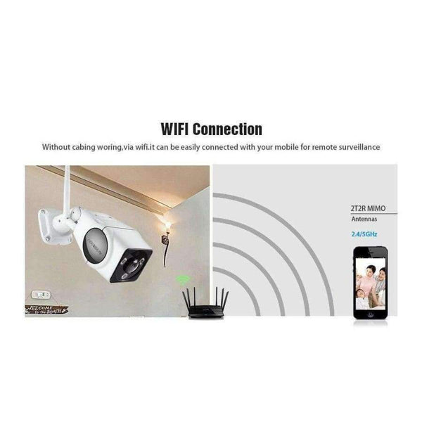 Planet Gates 960P / AU Plug HDGVISION 960P 1.3MP Security Camera Wifi IP Camera VR Smart 180 Fisheye Network Surveillance Home Protection CCTV Camera
