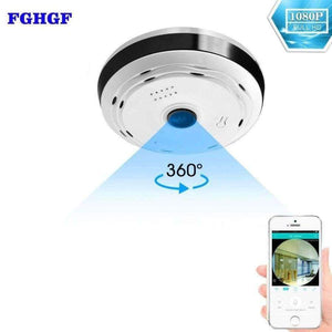 Planet Gates 960P / EU Plug / 2.8mm FGHGF 360 Degree Panoramic Wifi Camera HD 1080P Security Camera Baby Monitor Home Camera Pet Monitor Two Way Audio Video Camera