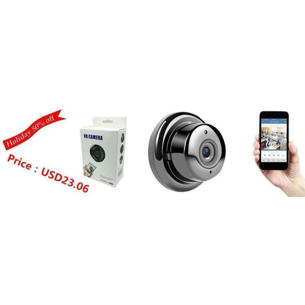 Planet Gates 960P / EU Plug / 2.8mm FGHGF 360 Degree Panoramic Wifi Camera HD 1080P Security Camera Baby Monitor Home Camera Pet Monitor Two Way Audio Video Camera