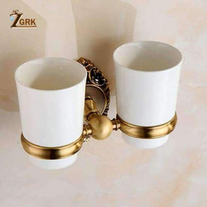 Planet Gates 9613 ZGRK Bathroom Accessories Towel Bar Paper Holder Double Toothbrush Holder Bath towel back Towel ring Bathroom Sets