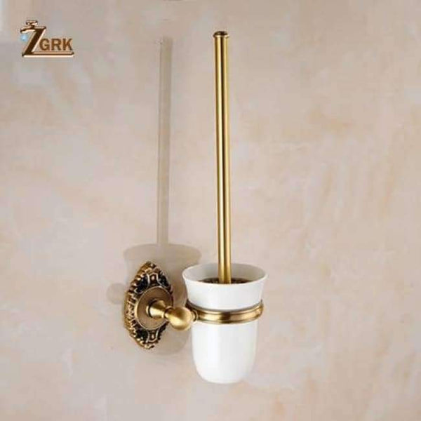 Planet Gates 9614 ZGRK Bathroom Accessories Towel Bar Paper Holder Double Toothbrush Holder Bath towel back Towel ring Bathroom Sets