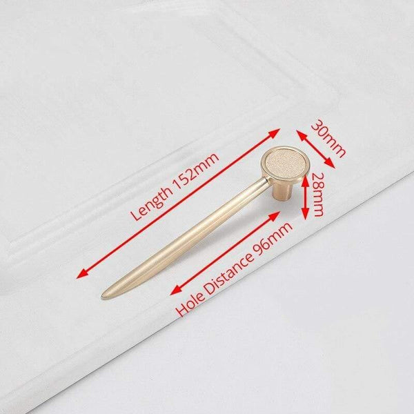 Brooch Design Pearl Gold Cabinet Knobs and Handles Zinc Alloy Kitchen Handles Drawer Knobs Pulls Furniture Handle Hardware