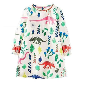Planet Gates 97 / 2T Girls Dress Long Sleeve Baby Girls Clothes Unicorn Party Princess Dress Christmas Costume for Kids Clothing Children Dresses