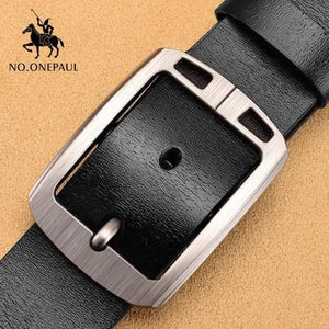 Leather Luxury Strap Male Belts For Men New Fashion Classic Vintage Pin Buckle Men Belt High Quality