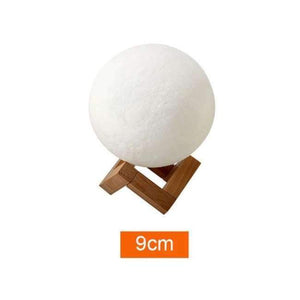 Planet Gates 9CM / China Moon lamp LED light 20CM 18CM 15CM 3D Print USB  Moonlight 2 Colors Changeable Touch Switch Night Light For Creative Gift Home