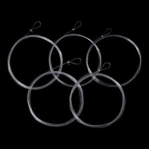 Planet Gates 9FT- 5 Pieces / 7x-1.8lb 5/6 Pieces Nylon Clear Fly Fishing Tapered Leader With Loop 7.5FT 9FT 12FT 0/1/2/3/4/5/6/7X  Fly Fishing Line Leader