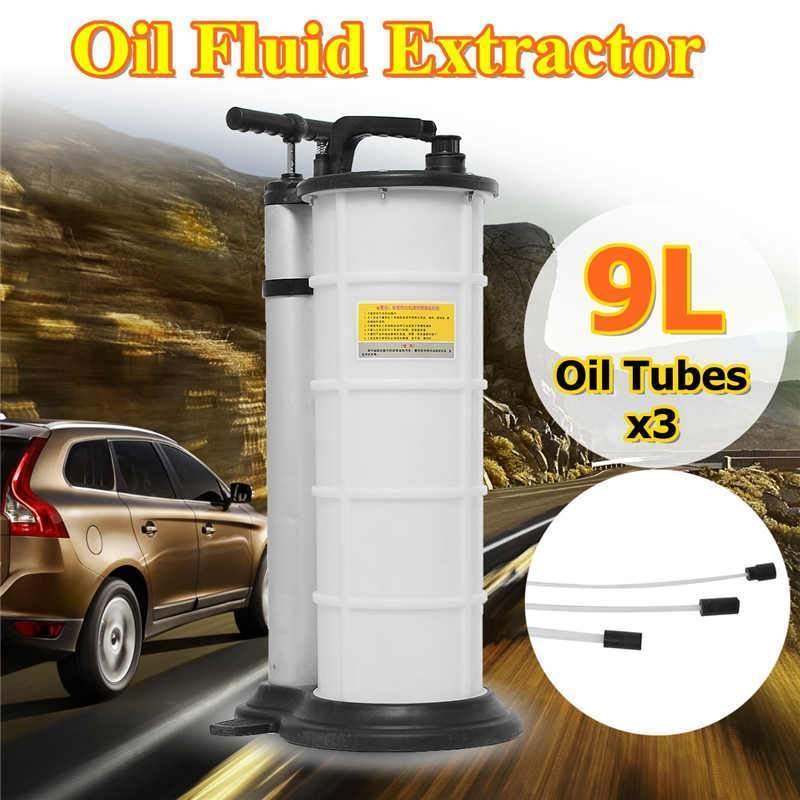 Planet Gates 9L AutoCar Brake Oil Fluid Extractor Drained Replacement Repair Tool Manual Oil Pumping Machine Set For Car Motorcycles Engine