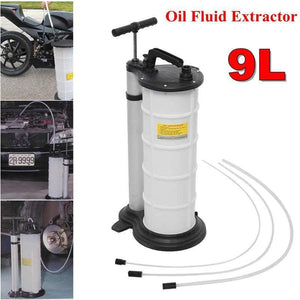 Planet Gates 9L AutoCar Brake Oil Fluid Extractor Drained Replacement Repair Tool Manual Oil Pumping Machine Set For Car Motorcycles Engine
