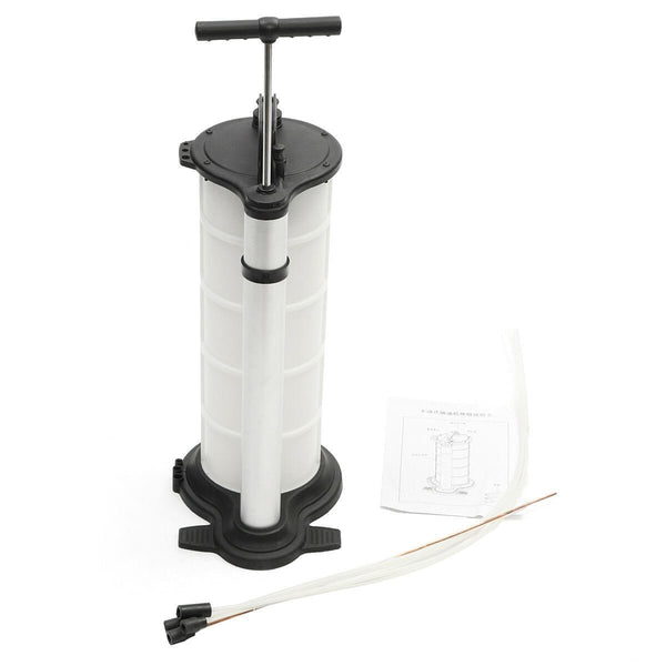 Planet Gates 9L Oil Fluid Extractor Pump Manual Vacuum Fuel Suction Car Boat Transfer Tank Extractor Changer Remover
