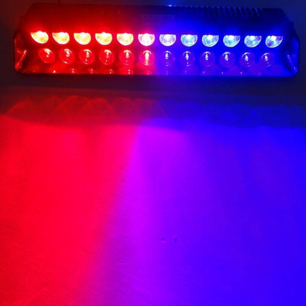 Planet Gates 9LED 12LED Red Blue Yellow Car Police Strobe Flash Light Windshield Sucker Dash Emergency Warning Fog lamp