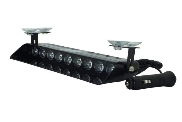 Planet Gates 9LED 12LED Red Blue Yellow Car Police Strobe Flash Light Windshield Sucker Dash Emergency Warning Fog lamp