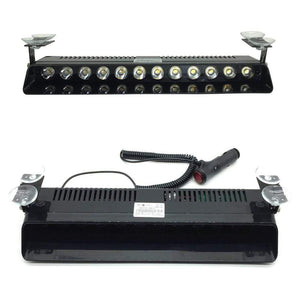 Planet Gates 9LED 12LED Red Blue Yellow Car Police Strobe Flash Light Windshield Sucker Dash Emergency Warning Fog lamp