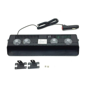 Planet Gates 9LED 12LED Red Blue Yellow Car Police Strobe Flash Light Windshield Sucker Dash Emergency Warning Fog lamp