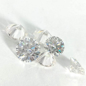 Planet Gates 9mm 3ct Carat Diamond equivalent weight Stunning IJ Color Moissanite Loose Lab Grown Gemstone Beads Luxury Jewelry