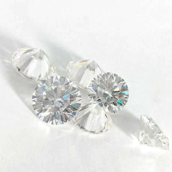 Planet Gates 9mm 3ct Carat Diamond equivalent weight Stunning IJ Color Moissanite Loose Lab Grown Gemstone Beads Luxury Jewelry