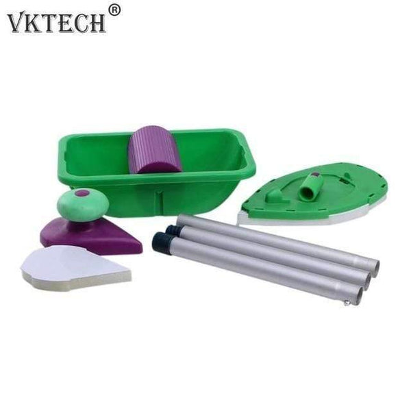 5/9pcs Multifunction Paint Roller Tray Sponge Pads Kits Household Painting Brush Wall Room Decorative Hand Tools Wall Decor Tool