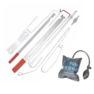 Planet Gates 9Pcs Auto Repair Auxiliary Maintenance Tools Door Expander Car Door Maintenance Kits (9 Door Tools and 1 Air Bag)