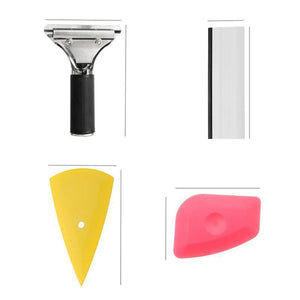 Planet Gates 9Pcs Car window repair tool Set Vinyl Car Film Wrap Tool Kit universal for Auto Fiber Glass Window Tint Tool Scrapers