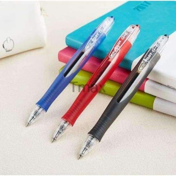 Planet Gates 9pcs Mixed Color 9 Pieces PILOT G-6 BL-G6-5 Automatic neutral pen Mechanical pencil streamline pen 0.5 mm Writing Supplies Office & School
