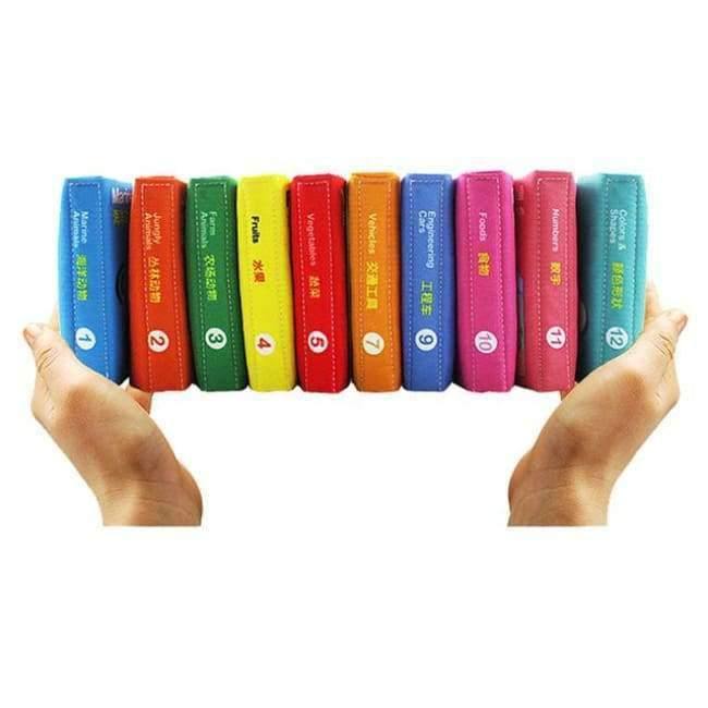 Planet Gates 26PCS cards Baby Early Learning Toys For Children Alphabet&Letters Montessori Soft Cards Books For Toddlers Activity Baby Toys 0-24 Months