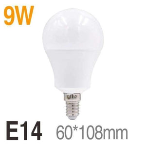 Planet Gates 9W E14 / Studená bílá [MingBen]LED žárovky E27 E14 220V žárovka Smart IC Reálný výkon 3W 5W 7W 9W 12W 15W 18W Vysoký jas Lampada LED Bombilla