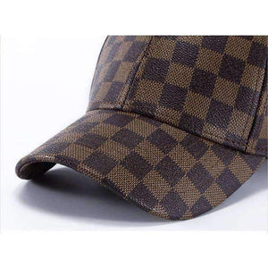Planet Gates A-01 Embroidery Leatherwear Tennis Cap Snapback Caps Hip Hop Hats unisex adjustable plaid printing sports caps hats
