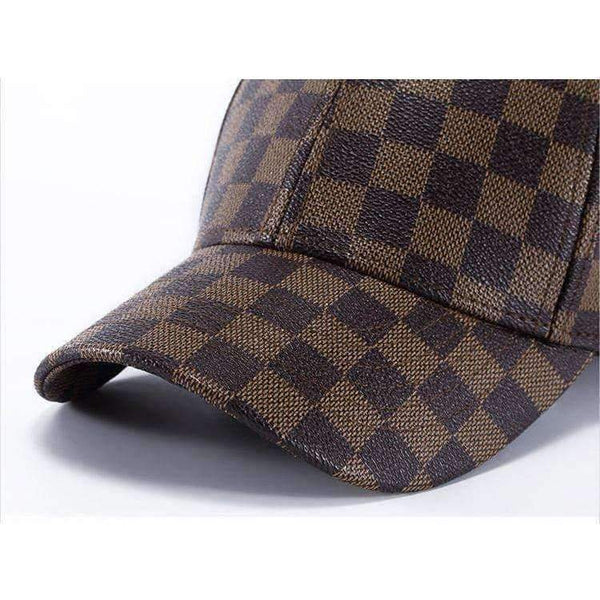 Planet Gates A-01 Embroidery Leatherwear Tennis Cap Snapback Caps Hip Hop Hats unisex adjustable plaid printing sports caps hats