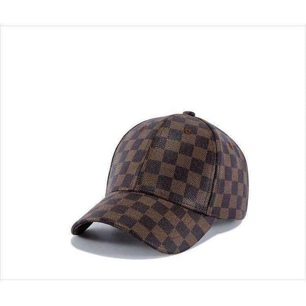Planet Gates A-01 Embroidery Leatherwear Tennis Cap Snapback Caps Hip Hop Hats unisex adjustable plaid printing sports caps hats