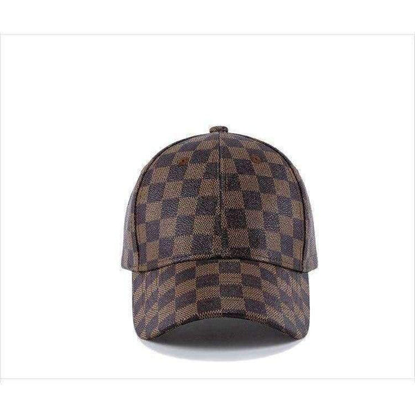 Planet Gates A-01 Embroidery Leatherwear Tennis Cap Snapback Caps Hip Hop Hats unisex adjustable plaid printing sports caps hats
