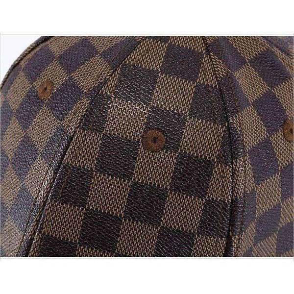 Planet Gates A-01 Embroidery Leatherwear Tennis Cap Snapback Caps Hip Hop Hats unisex adjustable plaid printing sports caps hats