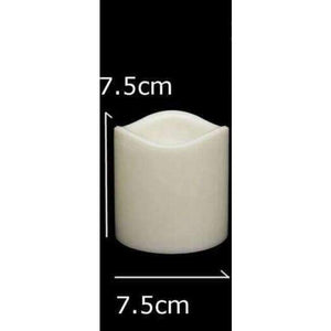 Planet Gates A 1 pcs Cylindrical Flickering LED Candle Light Flameless forGarden Yard / Christmas Lamp Decoration