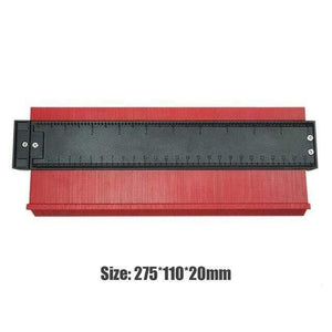 5/6/10in Plastic Contour Gauge Irregular Shaper Profile Ruler Gauge Duplicator Template Curvature Scale Tiling Laminate Tool
