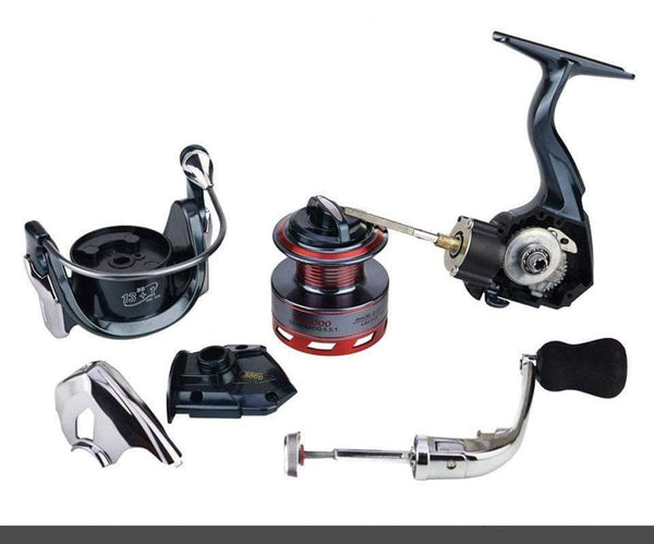 Planet Gates A / 14 / 1000 Series FISH 13+1BB Spinning Fishing Reel Metal XS1000 - 7000 Series Spinning Reel Fishing