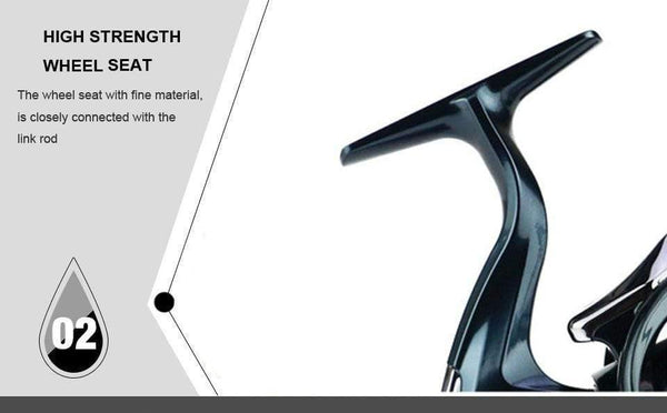 Planet Gates A / 14 / 1000 Series FISH 13+1BB Spinning Fishing Reel Metal XS1000 - 7000 Series Spinning Reel Fishing