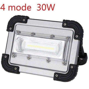 Planet Gates a 30W COB LED Work Light Portable Lawn Lamp Flashlight High Power 2400LM Outdoor Hiking Camping Tent Light Searchlight Waterproof