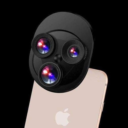 Planet Gates A 360 Rotation Phone Lens Wide Angle + Macro + Fisheye 3 in 1 Camera for Smartphone iPhone Samsung Huawei Xiaomi Mobile
