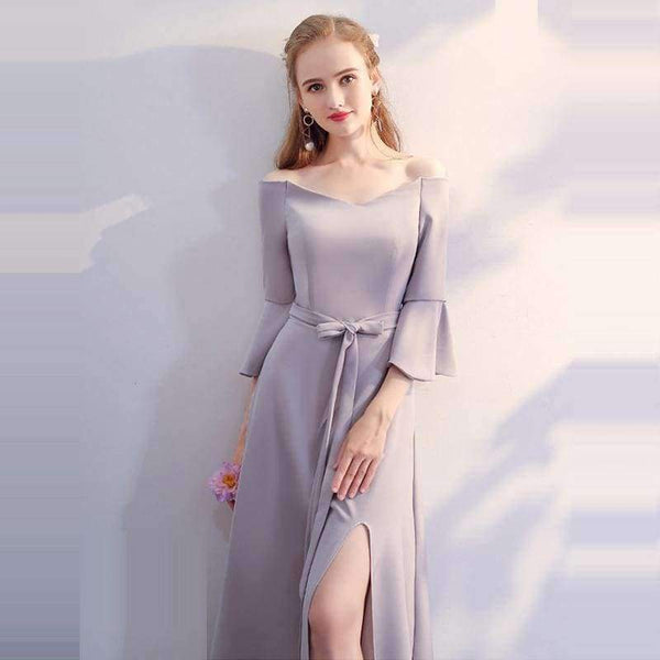 Planet Gates A / 4 / China Popular Formal Dress Boat Neck Sleeveless Elegant Bridesmaids Dresses Lady Fashion Designer LX719