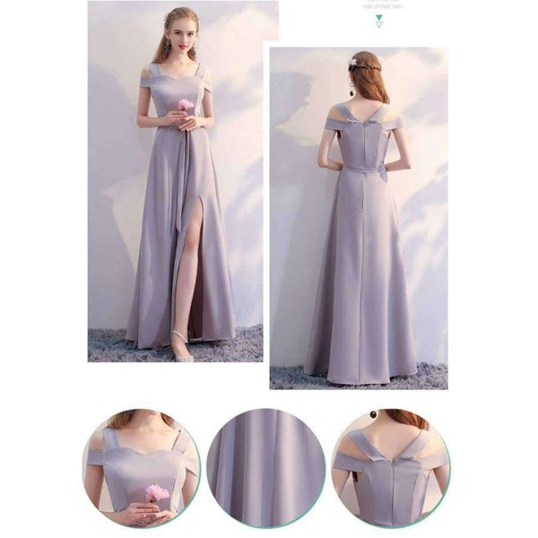 Planet Gates A / 4 / China Popular Formal Dress Boat Neck Sleeveless Elegant Bridesmaids Dresses Lady Fashion Designer LX719
