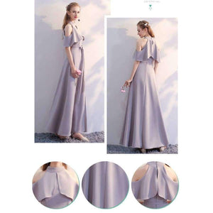Planet Gates A / 4 / China Popular Formal Dress Boat Neck Sleeveless Elegant Bridesmaids Dresses Lady Fashion Designer LX719