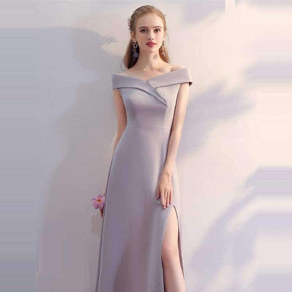 Planet Gates A / 4 / China Popular Formal Dress Boat Neck Sleeveless Elegant Bridesmaids Dresses Lady Fashion Designer LX719