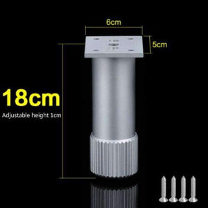 Planet Gates A   4pcs per lot Thick Aluminum Alloy Table Leg Cupboard Sofa Increase Foot Adjustable Multifunction Support Foot Furniture Accessories 4Pcs/lot