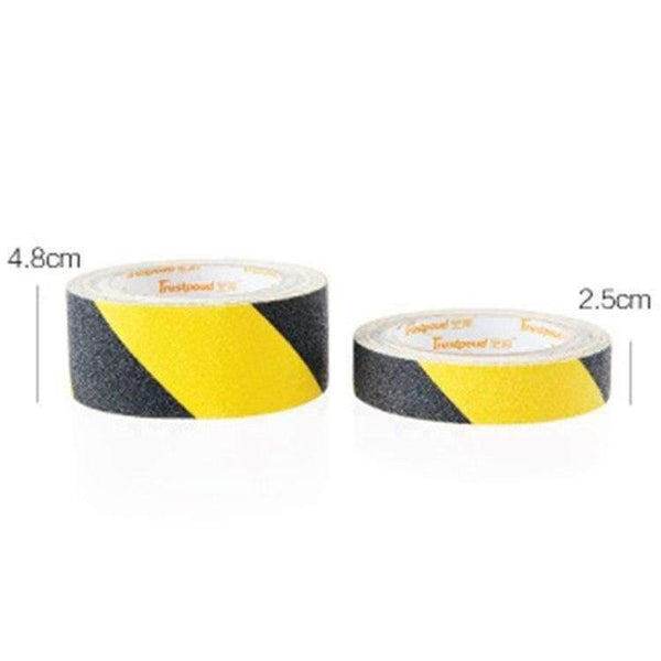 Planet Gates A 5m Length DIY Stairs PET Scrub Warning Strip Anti-collision Sticker Single Sided Adhesive Safety Tape for Stairs Ground