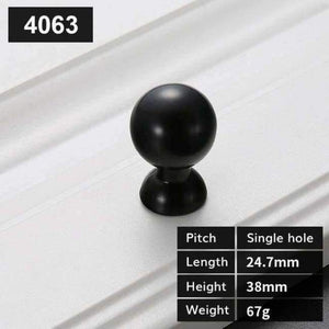 Planet Gates A 5pcs Modern Black Door Handles Elegant Drawer Pulls Door Knob Kitchen Cabinet Handles and Knobs Furniture Handle Hardware