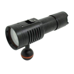 Planet Gates A (6LEDs) Video Light Professional LED Diving Flashlight Photography Torch White Red LED Scuba Photo Lamp+18650 Battery+Charger