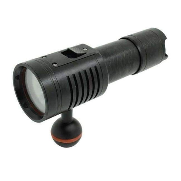 Planet Gates A (6LEDs) Video Light Professional LED Diving Flashlight Photography Torch White Red LED Scuba Photo Lamp+18650 Battery+Charger