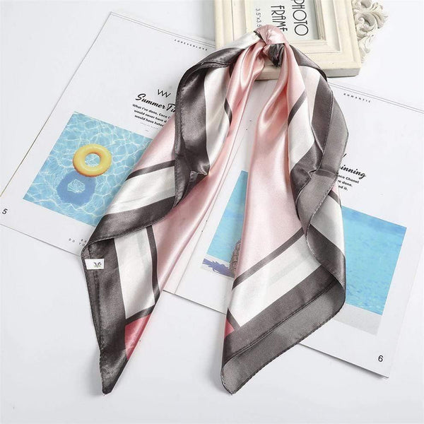 Floral Print Scrunchies Hair Scarf Bohemia Women Ribbon Hairbands Streamers Bow Hair Rope Ties Holder Ponytail Hair Accessories