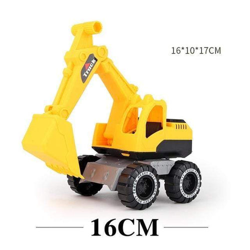 Planet Gates A Baby Classic Simulation Engineering Car Toy Excavator Bulldozer Model Tractor Toy Dump Truck Model Car Toy Mini for Kid Boy Gift